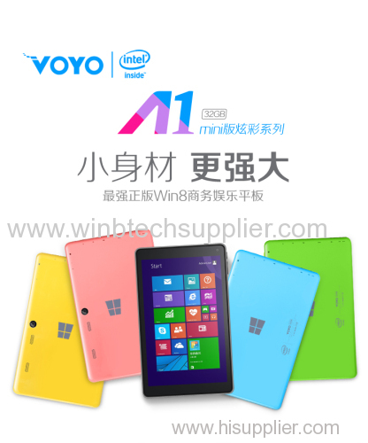 8 inch VOYO Winpad A-1 MINI Intel Baytrail-T CPU Windows 8 Tablet PC 2G /32GB Dual HDMI Bluetooth Win8 Tablet PC