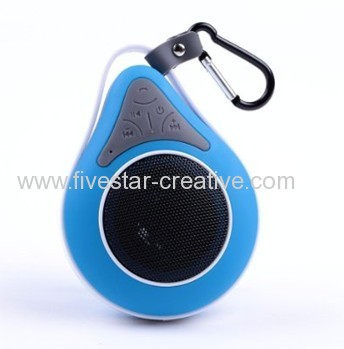 IPX7 Mini Ultra Portable Waterproof Bluetooth Wireless Stereo Shower Speaker with Hook from China manufacturer