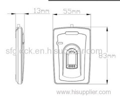 USB portable semiconductor fingerprint reader