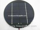 Small 6v 300ma Round PET Solar Panel Crystalline Silicon Solar Panels