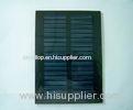 Black Square Laminated PET Solar Panel , 9V 30mA Photovoltaic Solar Panels