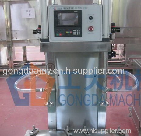 Keg filling machine line