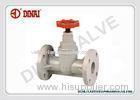 4, 5, 6 Inch Two Way PPH Plastic Globe Gate Valve, industrial screwed gate valves