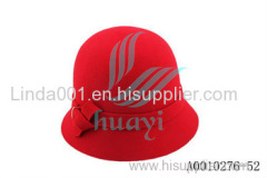 Top fashion high quality wool felt cloche hats hot sale