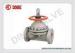 PPH diaphragm Valve Flange Connection Wheel Handle 1/2(D20mm) ~ 10(D280mm) ANSI/DIN/JIS