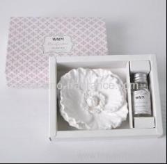 Scented clay / 1pc flower shape scented clay with 10ml aroma oil set