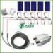 500W Air conditioner / Fridge Off Grid Solar Power Systems With Battery Backed