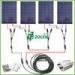 Stand Alone Portable 400W Ground Solar Panel Mounting Systems 110V - 240V