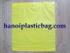 Draw tape handle plastic bag