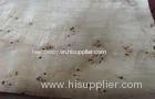 Natural Burl Furniture Wood Veneer Poplar With AA / A / AB Grade