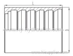 Carbon steel 1045 Hydraulic Fitting Ferrule 00401