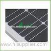 Aluminum Frame 130W Custom Solar Panels Monocrystalline Deep Blue