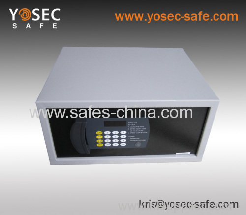 Electronic Digital hotel safe lock with flat panel keypad