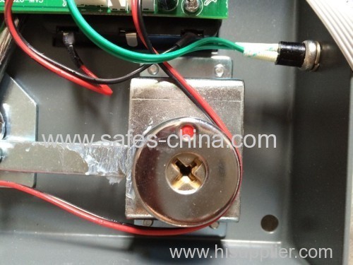Electronic Digital hotel safe lock with flat panel keypad