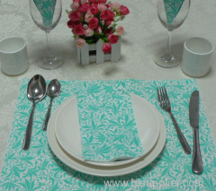 Decorative paper dinner napkins