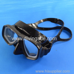 2014 hot selling tempered glass mask for diving