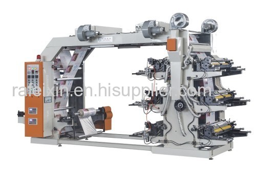 80m/m printing speed flexo printing machine