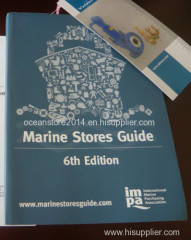 6th Edition Marine Stores Guide (IMPA NO. 370803/370804)