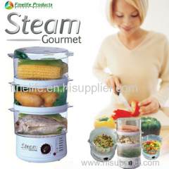 High quality Steam Gourmet Electric Food Steamers as seen on tv