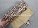 Cheetah makeup brush set