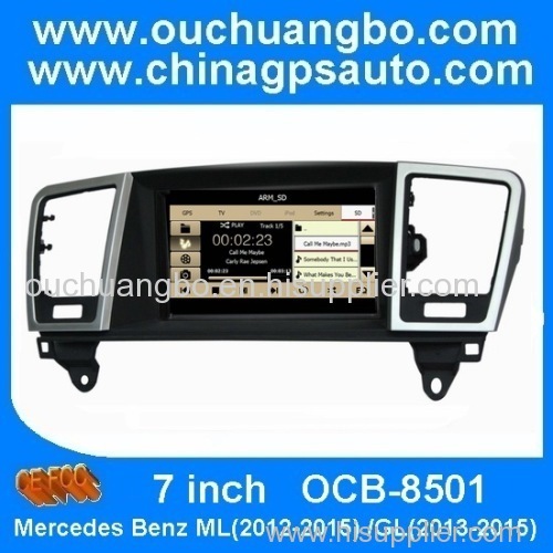 Ouchuangbo stereo multimedia audio system dvd for Merceds Benz ML(2012-2015) GL(2013-2015)