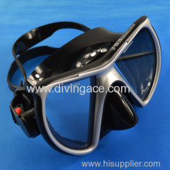 2014 hot sale full face tempered glass diving mask