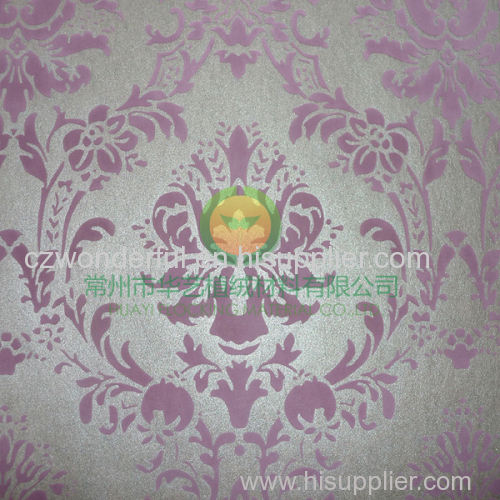 best non-woven flocking wallpapers