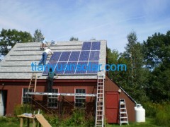 On grid solar power system 100kw