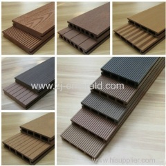 wood plastic composite hollow decking