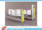 OEM Glass / Wooden Kiosk Display For Eye - Glasses , Laminated Melamine Finished