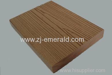 ZJ100S25-A wood plastic composite solid decking