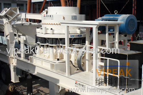 High Quality Combined Mobile Cone Crushing Plant