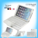 Fashionable convenient 2 in 1 Leather bluetooth keyboard for ipad mini