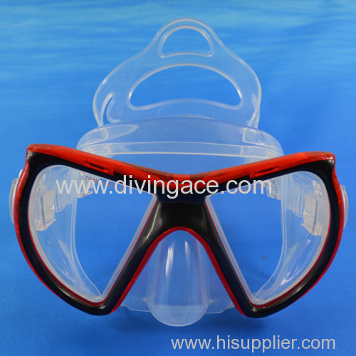 professional liquid silicone diving mask