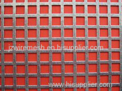 Square Hole Perforated Metal