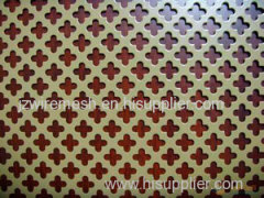 Cross Hole Perforated Metal