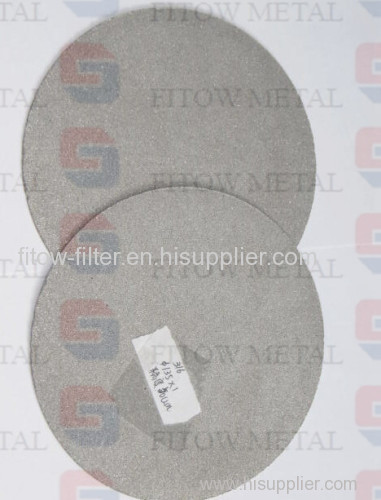 new 60 micron Sintering Titanium Powder Filter for PET filtration for factory made in china 