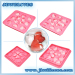 Heart silicone ice cube mold with many cubes China