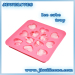 Heart silicone ice cube mold with many cubes China