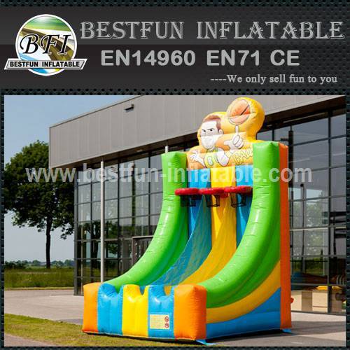 Custom inflatable twister game