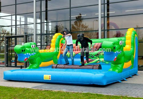 Hot wild river inflatable game for kids and adults