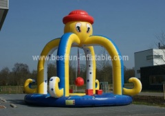 Octopus inflatable dodge ball game