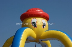 Octopus inflatable dodge ball game