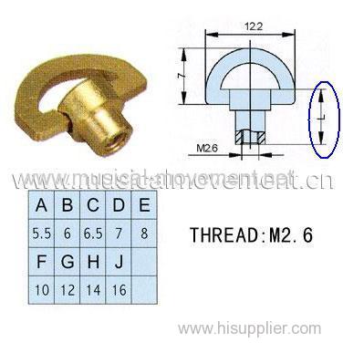 MINIATURE 18 NOTE MUSICAL MOVEMENT