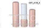 Customized Pearly Injection Empty Lip Balm Tubes with Silkscreen , Lipstick Container