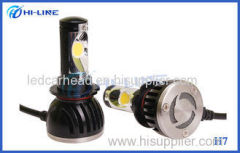 Universal H7 LED Car Headlight Bulbs 2200lm High Lumen Beam Bulb Black or Customized