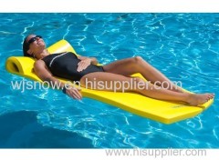 Swimming pool float Foam Pool Float Vinyl coated dipped pool lounge Water floating mats