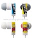 Hot stamping film for ABS earphone with vivid design