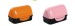 Rice ball case/ cake case/Food Container/3 Rice Balls Bento