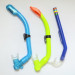 scuba diving gear silicone full dry snorkel with cheap price